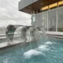Cascata AQA Polida c/ encaixe